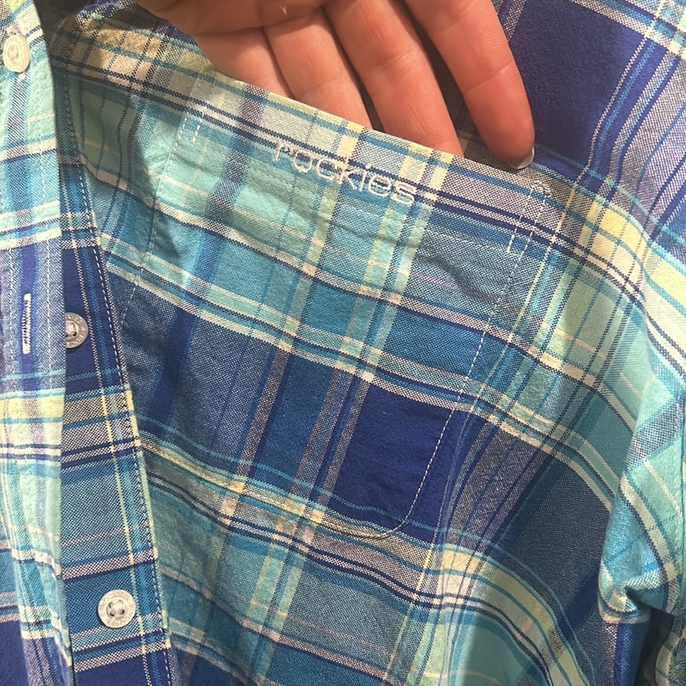 Vintage ROCKIES button up - Picture 3 of 4